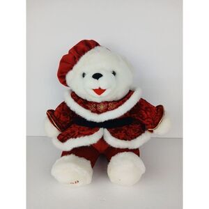 TB Trading Christmas Teddy Bear Holiday Plush Soft Toy Stuffed Animal 14"